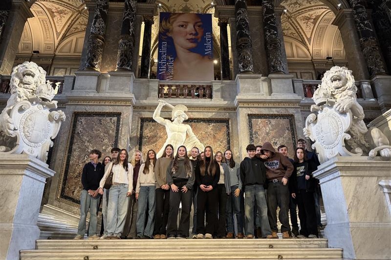 Gruppenfoto im Kusthistorischen Museum